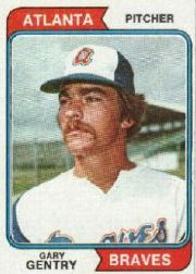 1974 Topps Baseball Cards      415     Gary Gentry